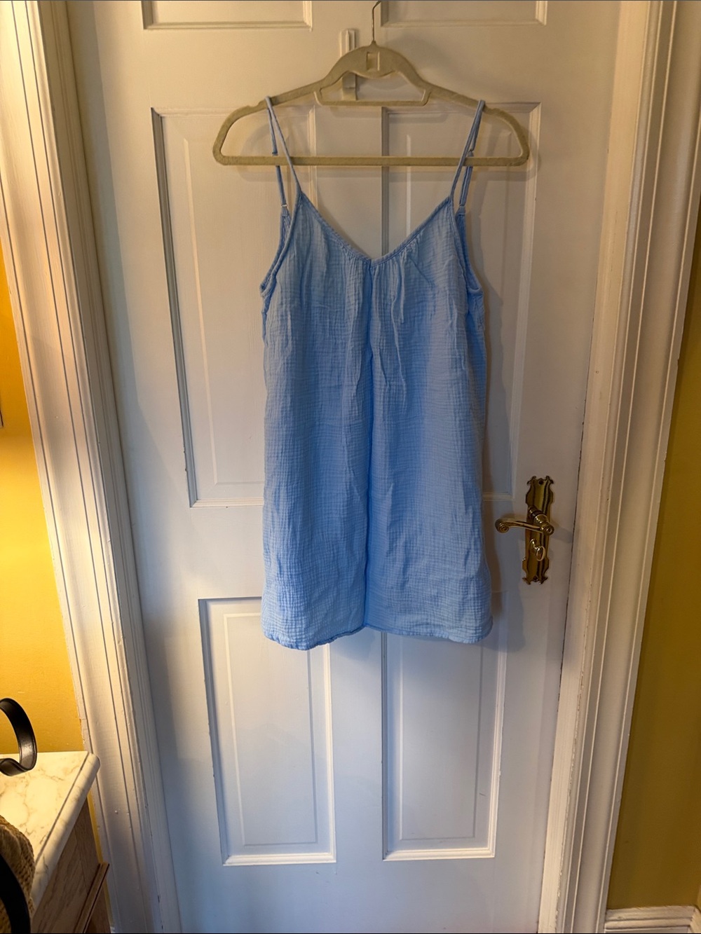 Shade & Shore Light Blue Spaghetti-Strap Cami